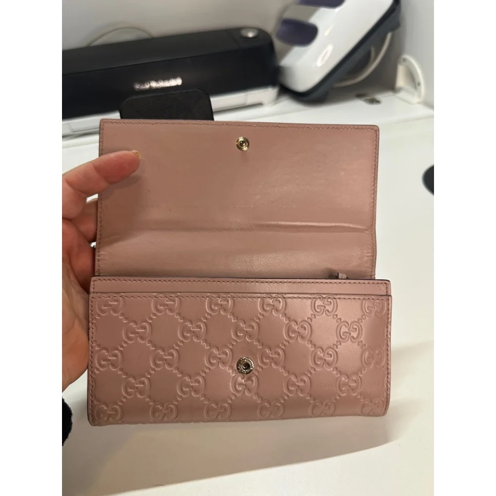 Women's Gucci Wallet Blush Pink - Picture 7 of 11